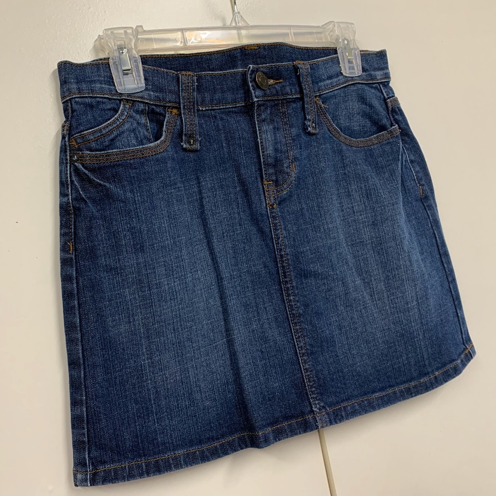 Gap Jean Denim Skirt - sz 4 - Picture 2 of 7